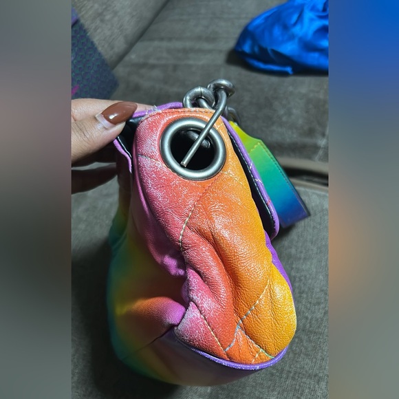 Kurt Geiger Multicolor Quilted Satchel - Picture 3 of 5